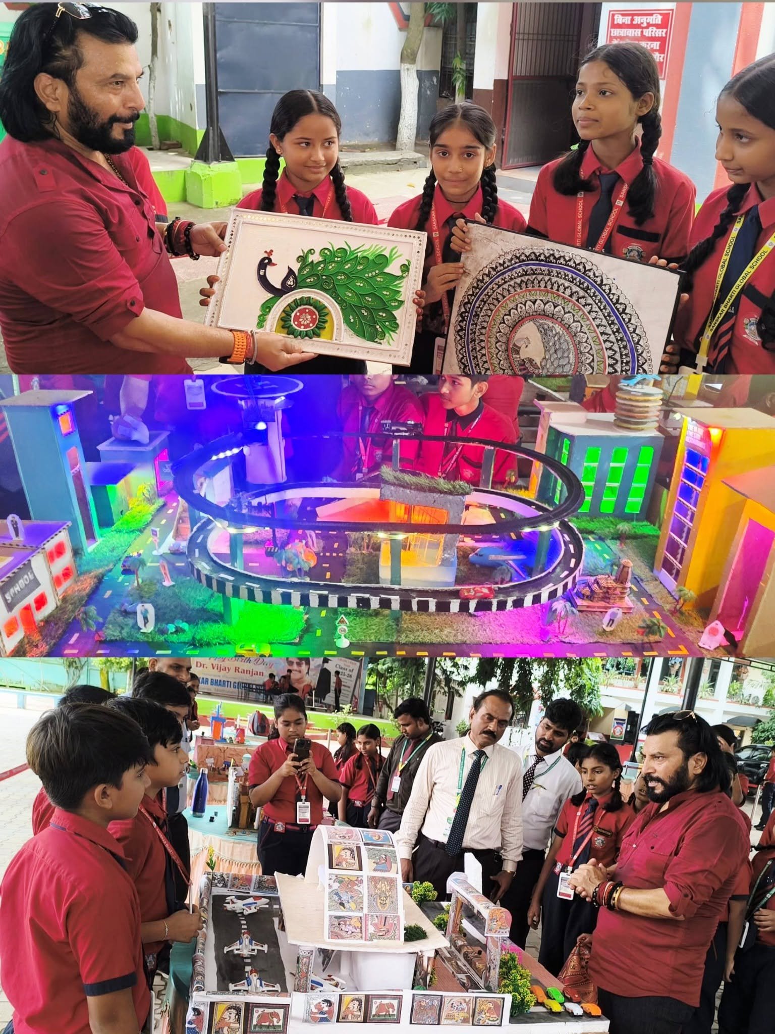 Sanskar Bharti Global School Science, Art & Craft Exhibition Cum Workshop is an experiential learning event