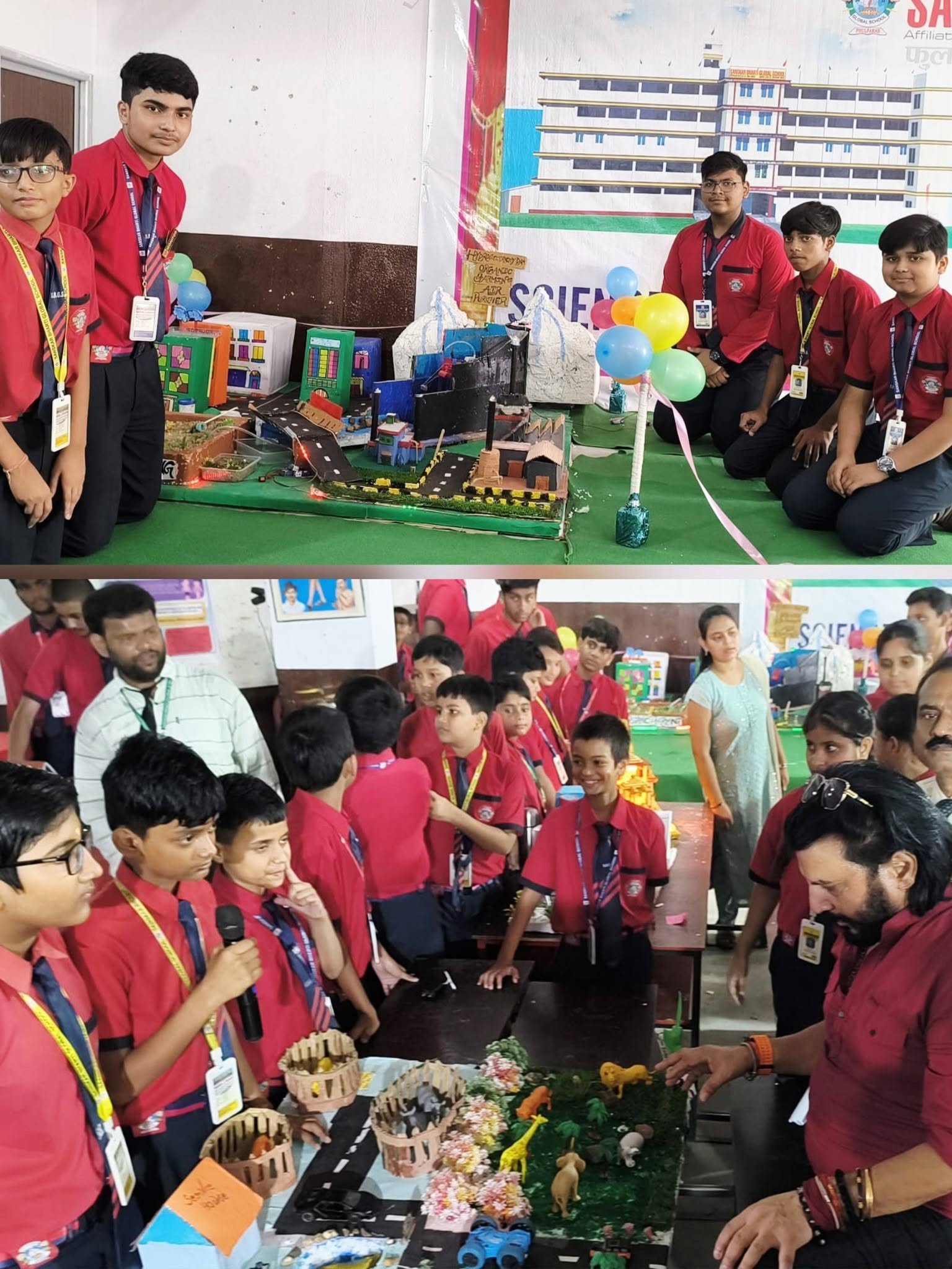 Sanskar Bharti Global School Science, Art & Craft Exhibition Cum Workshop is an experiential learning event