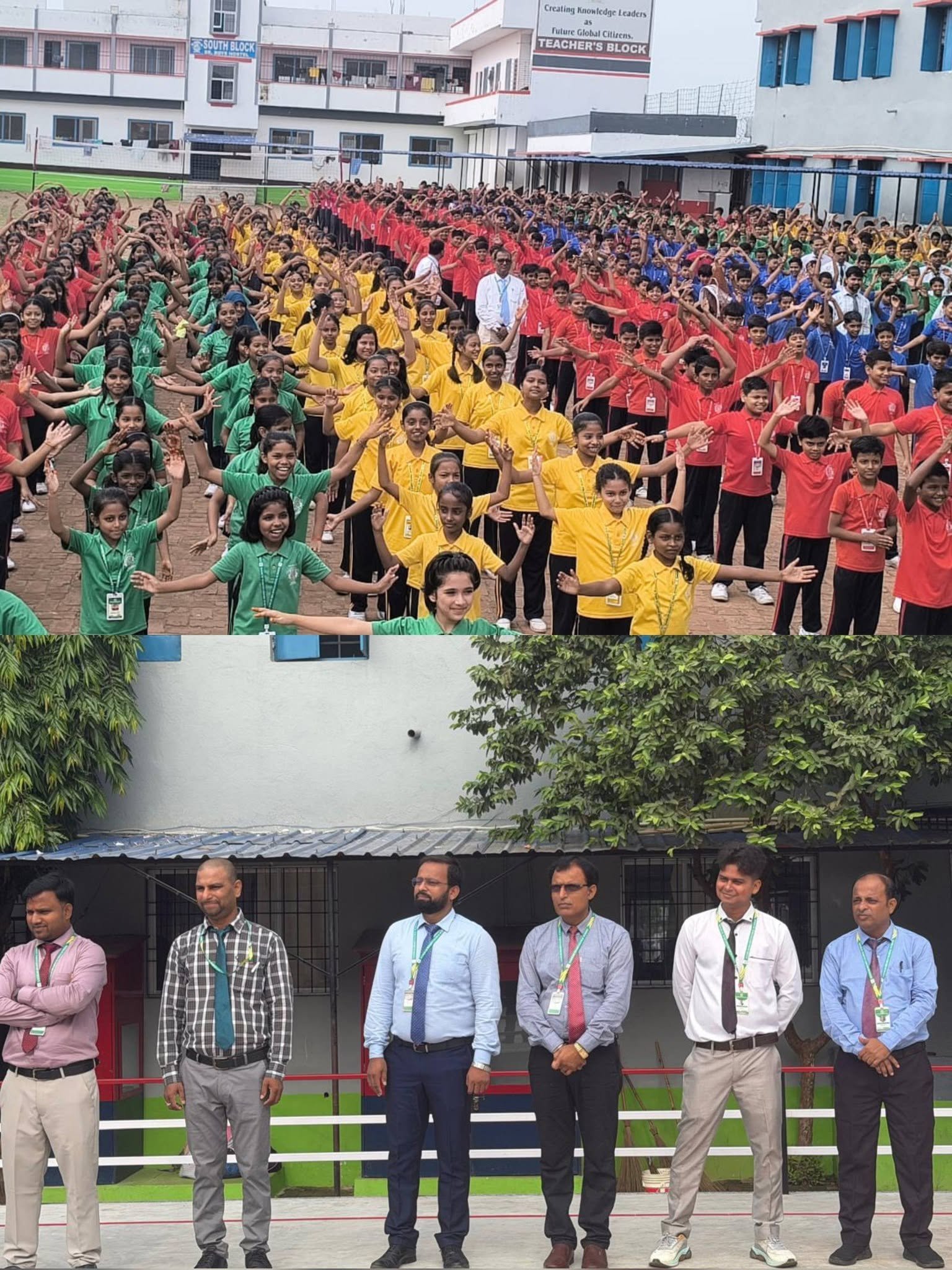 Sanskar Bharti Global School Celebrate Teacher's Day on September 5th every year to honor Dr. Sarvepalli Radhakrishnan's birth Anniversary.