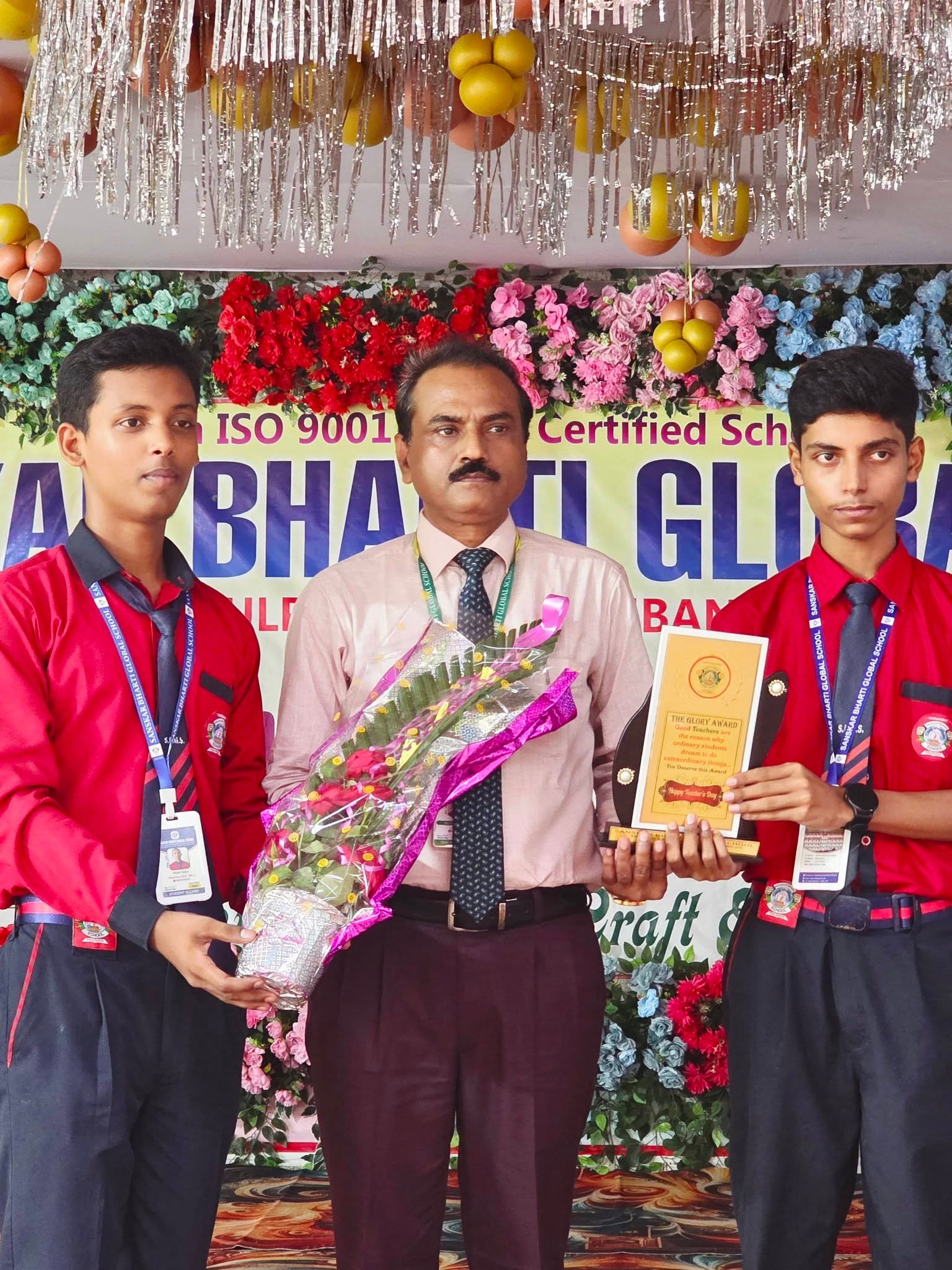 Sanskar Bharti Global School Celebrate Teacher's Day on September 5th every year to honor Dr. Sarvepalli Radhakrishnan's birth Anniversary.
